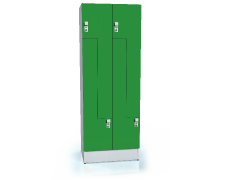 Premium lockers Z-shaped doors ALFORT AD 1920 x 700 x 520